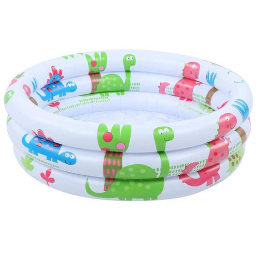 Piscine gonflable motif dinosaure